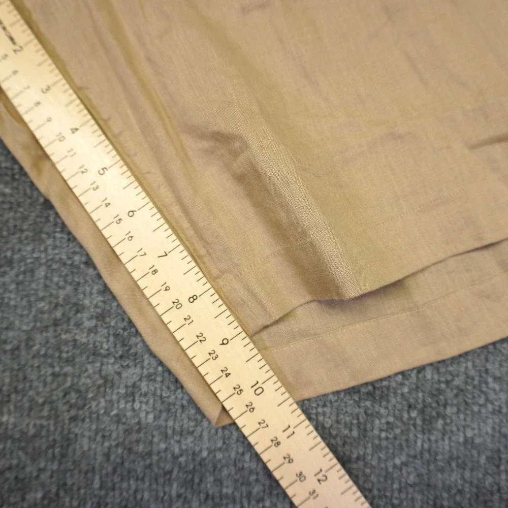 NEW Polo Ralph Lauren Shorts Men 3XLT Beige Khaki Linen Elastic Waist Drawstring